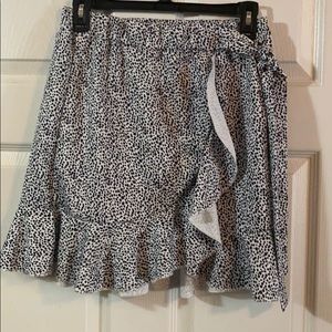 Size L Dalmatian flare skirt